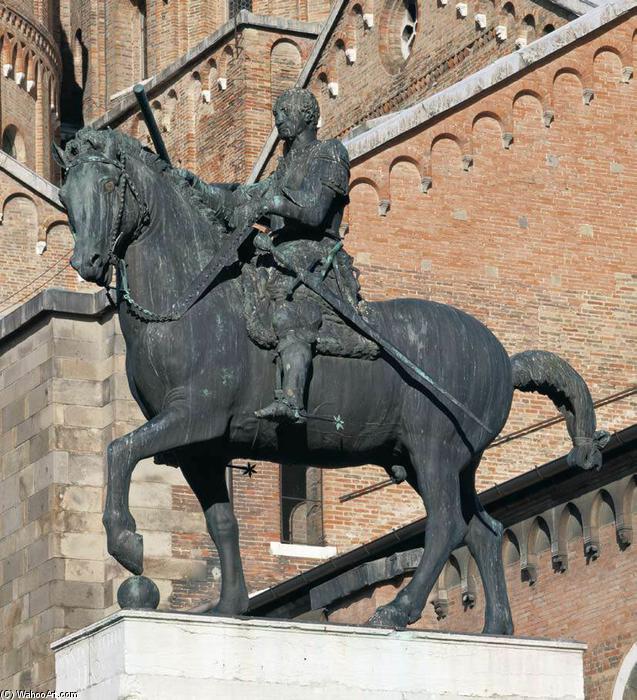 Wikioo.org - The Encyclopedia of Fine Arts - Painting, Artwork by Donatello - Equestrian Statue of Gattamelata (8)