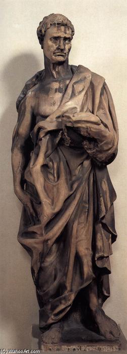 WikiOO.org - Encyclopedia of Fine Arts - Maľba, Artwork Donatello - Prophet Jeremiah