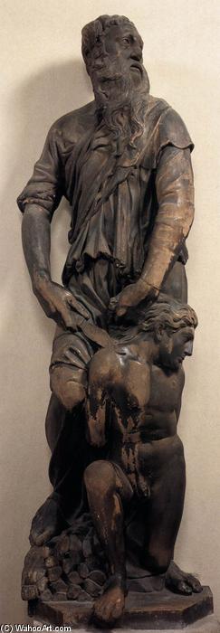 WikiOO.org - Güzel Sanatlar Ansiklopedisi - Resim, Resimler Donatello - The Sacrifice of Isaac