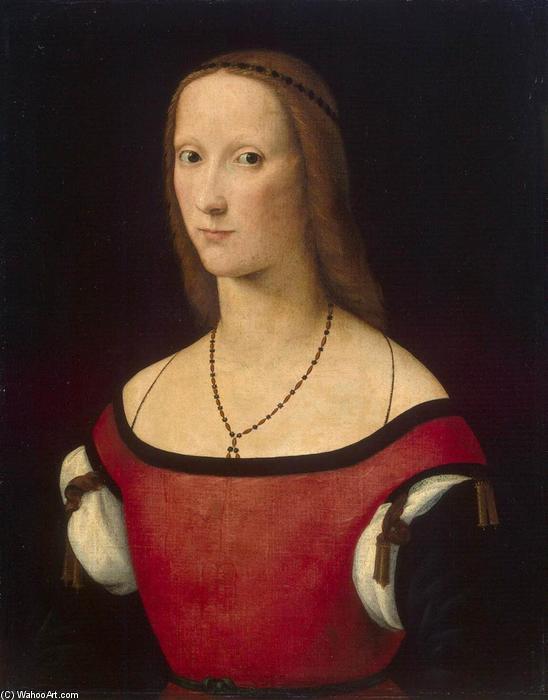 Wikioo.org - The Encyclopedia of Fine Arts - Painting, Artwork by Lorenzo Costa (The Elder) - Portrait of a Woman