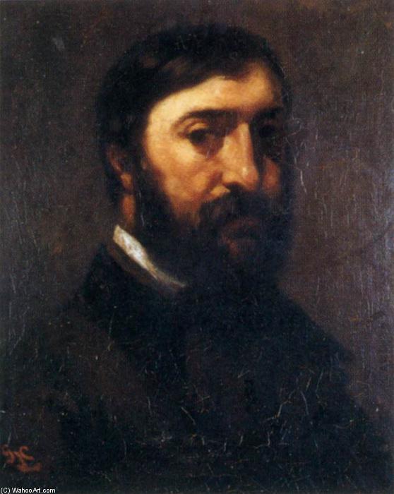 Wikioo.org - The Encyclopedia of Fine Arts - Painting, Artwork by Gustave Courbet - Portrait of Adolphe Marlet