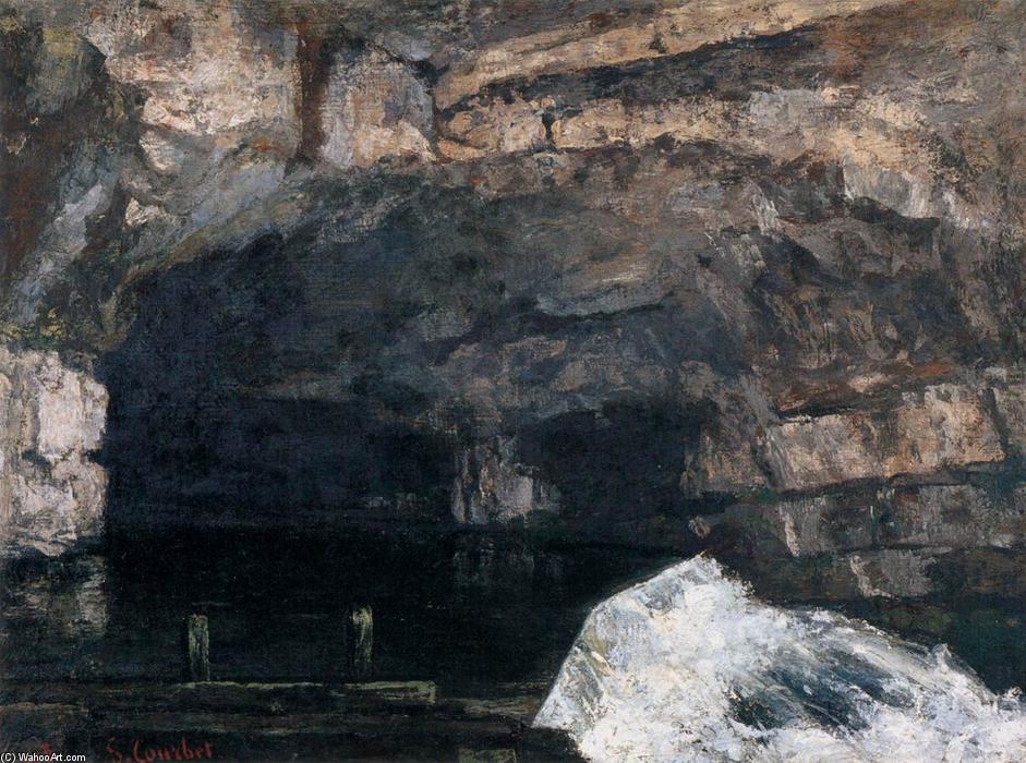 Wikioo.org - The Encyclopedia of Fine Arts - Painting, Artwork by Gustave Courbet - The Source of the Loue
