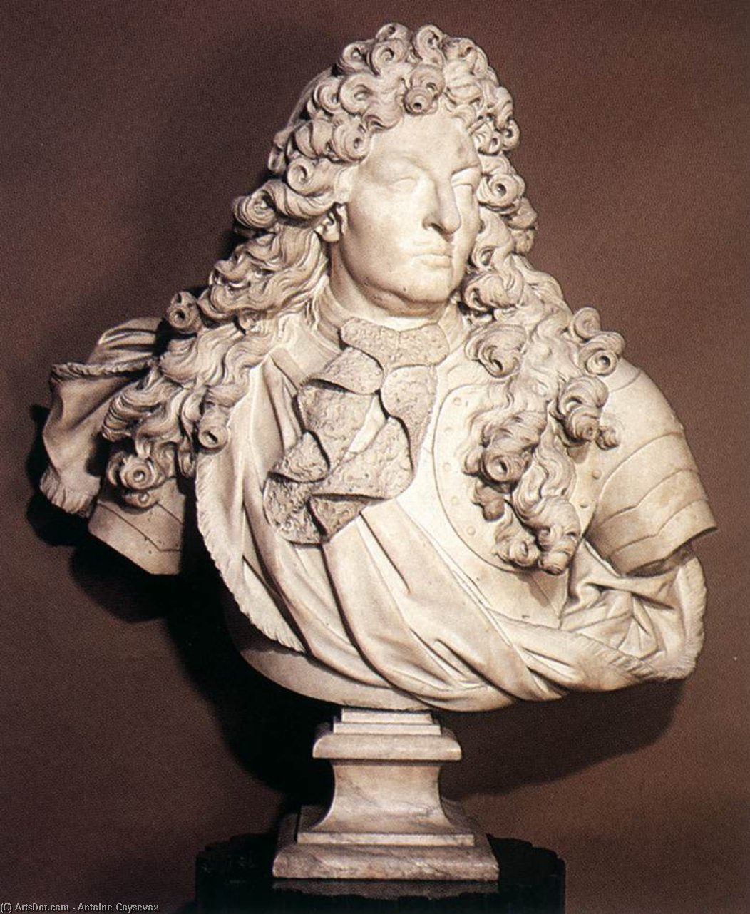 Wikioo.org - สารานุกรมวิจิตรศิลป์ - จิตรกรรม Antoine Coysevox - Louis XIV