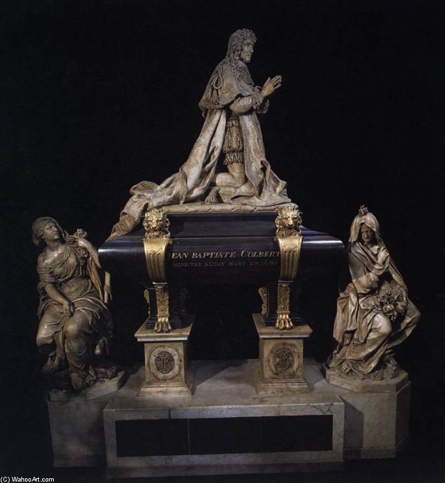 WikiOO.org - Enciclopedia of Fine Arts - Pictura, lucrări de artă Antoine Coysevox - Tomb of Colbert