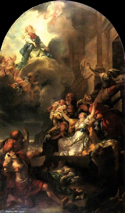 WikiOO.org - Encyclopedia of Fine Arts - Maleri, Artwork Gabriel François Doyen - The Miracle of The Fervent