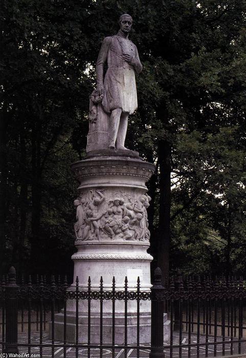 Wikioo.org - Bách khoa toàn thư về mỹ thuật - Vẽ tranh, Tác phẩm nghệ thuật Johann Friedrich Drake - Monument to King Frederick William III of Prussia