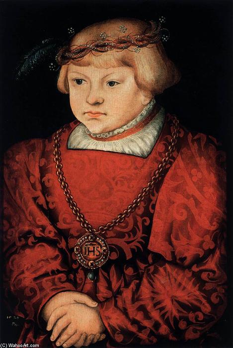 Wikioo.org - The Encyclopedia of Fine Arts - Painting, Artwork by Hans Cranach - Portrait of a Prince