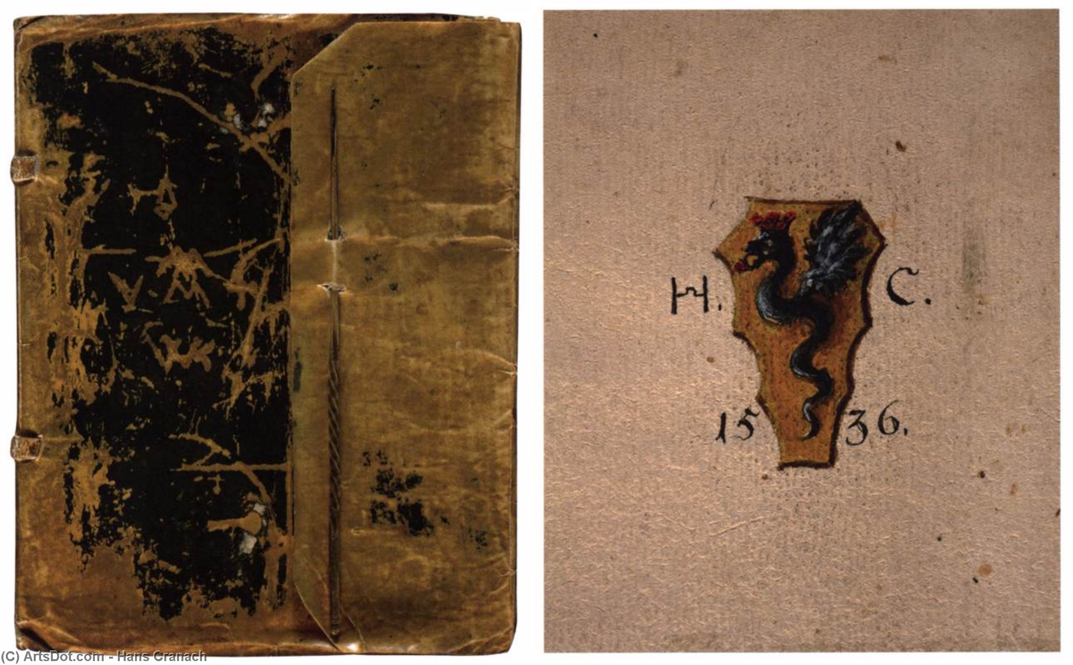 WikiOO.org - Енциклопедия за изящни изкуства - Живопис, Произведения на изкуството Hans Cranach - Travel sketchbook