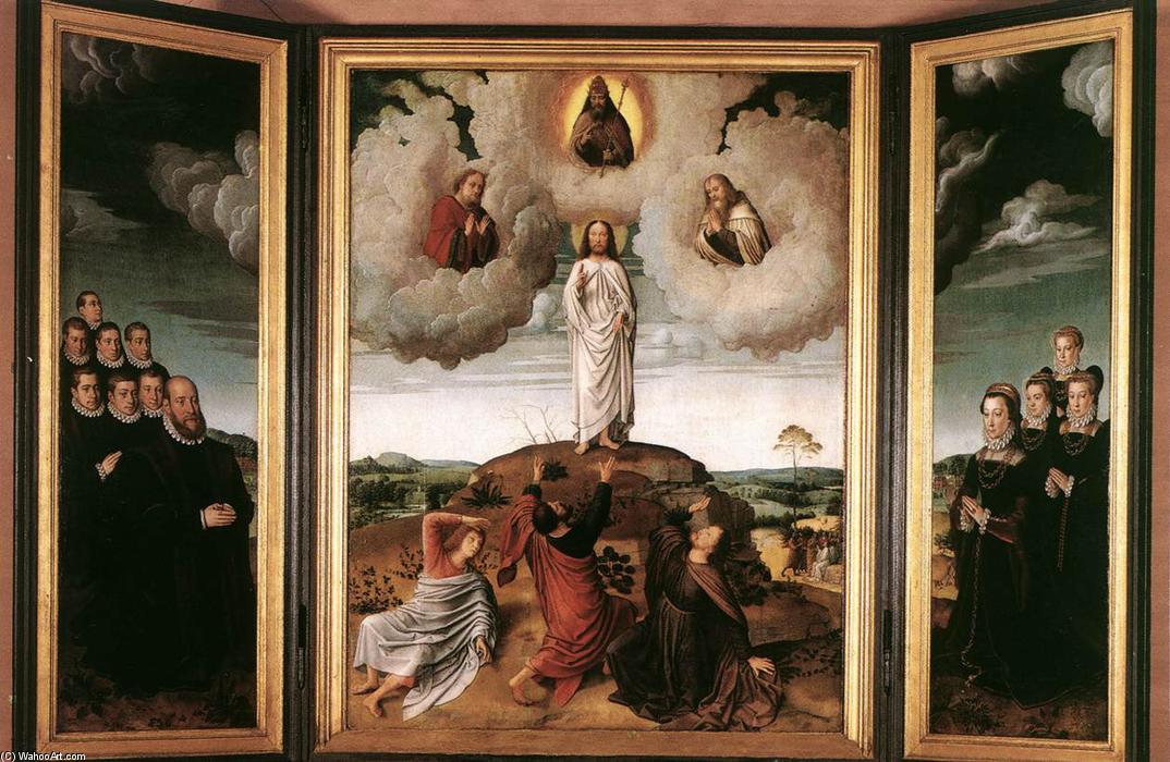Wikioo.org - The Encyclopedia of Fine Arts - Painting, Artwork by Gerard David - The Transfiguration of Christ