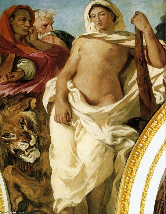 Wikioo.org - The Encyclopedia of Fine Arts - Painting, Artwork by Eugène Delacroix - Justice (detail)