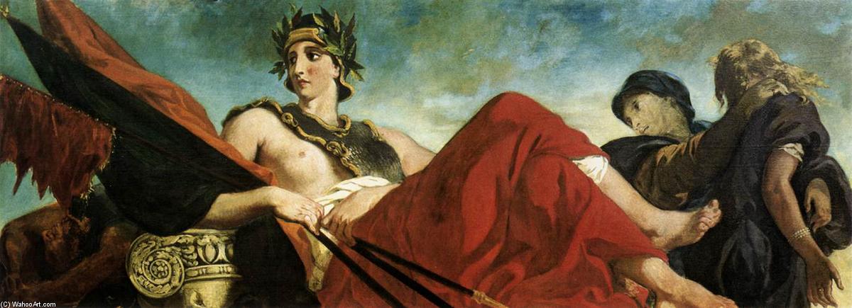 Wikioo.org - The Encyclopedia of Fine Arts - Painting, Artwork by Eugène Delacroix - War