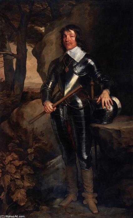 WikiOO.org - Enciklopedija dailės - Tapyba, meno kuriniai Anthony Van Dyck - Portrait of James Hamilton