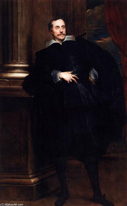 Wikoo.org - موسوعة الفنون الجميلة - اللوحة، العمل الفني Anthony Van Dyck - Portrait of Marcello Durazzo