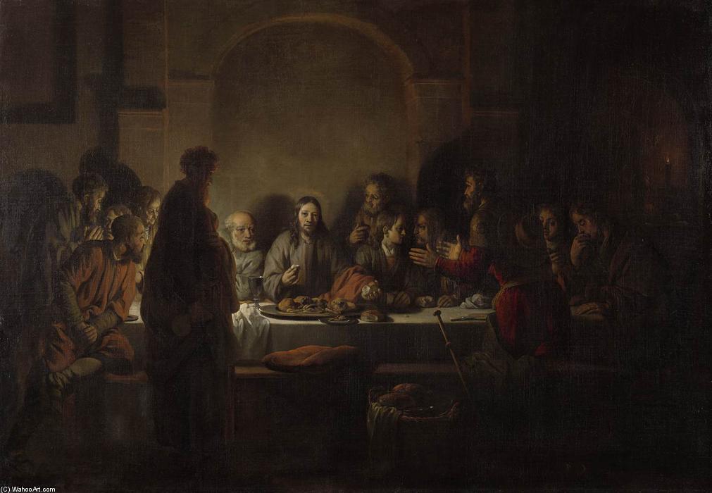 Wikioo.org - The Encyclopedia of Fine Arts - Painting, Artwork by Gerbrand Van Den Eeckhout - The Last Supper
