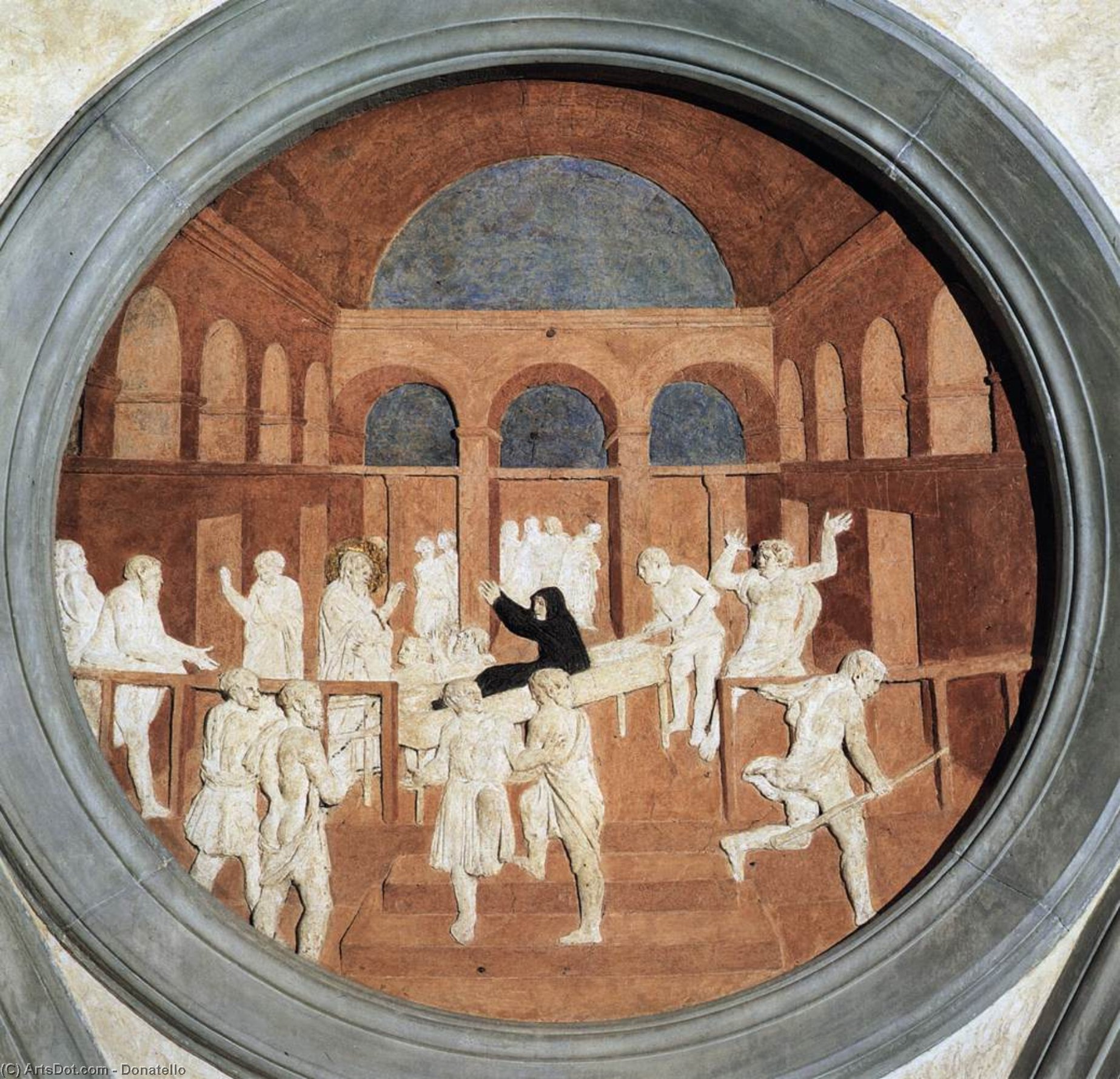WikiOO.org - Enciclopedia of Fine Arts - Pictura, lucrări de artă Donatello - Resurrection of Druisana