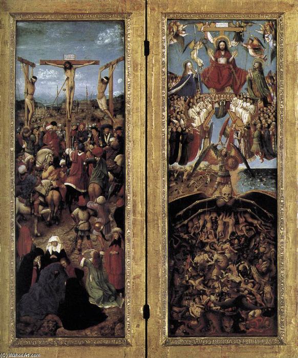 Wikioo.org – La Enciclopedia de las Bellas Artes - Pintura, Obras de arte de Jan Van Eyck - díptico