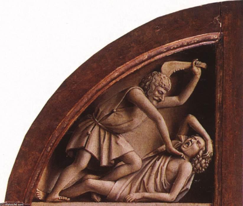 Wikioo.org - Encyklopedia Sztuk Pięknych - Malarstwo, Grafika Jan Van Eyck - The Ghent Altarpiece: The Killing of Abel