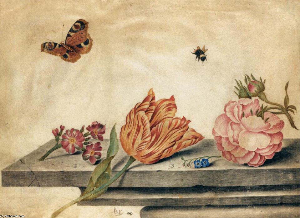 WikiOO.org - אנציקלופדיה לאמנויות יפות - ציור, יצירות אמנות Jan Baptist Van Fornenburgh - Flowers