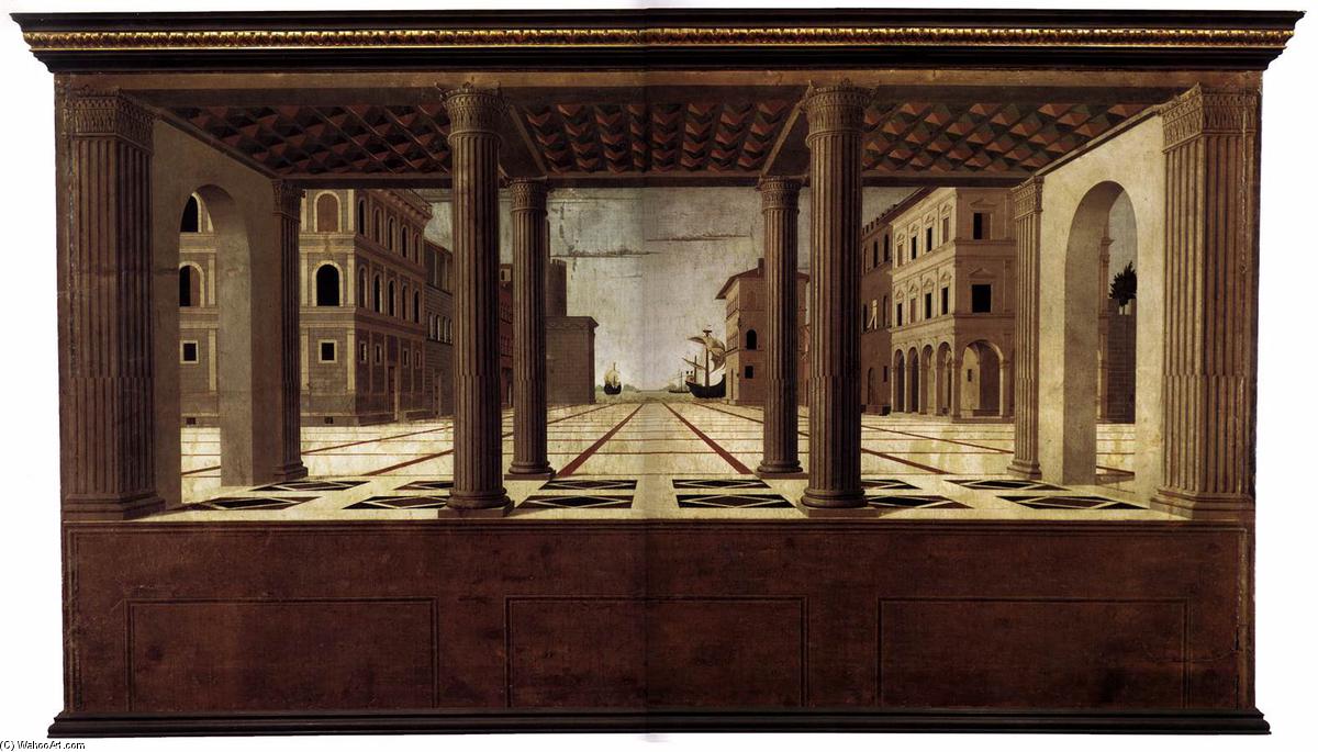 Wikioo.org - The Encyclopedia of Fine Arts - Painting, Artwork by Francesco Di Giorgio Martini - Architectural View