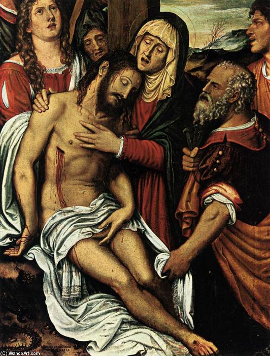 Wikioo.org - The Encyclopedia of Fine Arts - Painting, Artwork by Niccolò Frangipane - Pietà