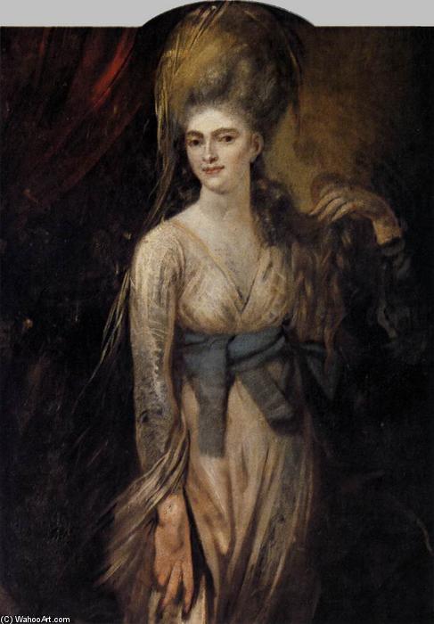 Wikioo.org – L'Enciclopedia delle Belle Arti - Pittura, Opere di Henry Fuseli (Johann Heinrich Füssli) - ritratto di una giovane donna
