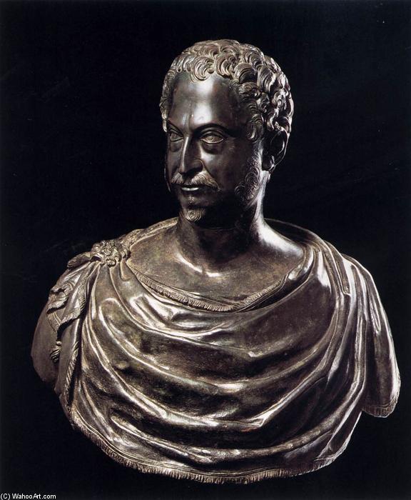 WikiOO.org - Encyclopedia of Fine Arts - Lukisan, Artwork Pietro Paolo Galeotti - Bust of Ottavio Farnese
