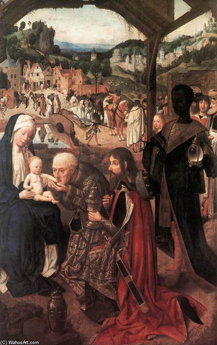 Wikioo.org - The Encyclopedia of Fine Arts - Painting, Artwork by Geertgen Tot Sint Jans - Adoration of the Magi