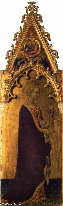 Wikioo.org - The Encyclopedia of Fine Arts - Painting, Artwork by Gentile Da Fabriano - Quaratesi Polyptych: St Mary Magdalen