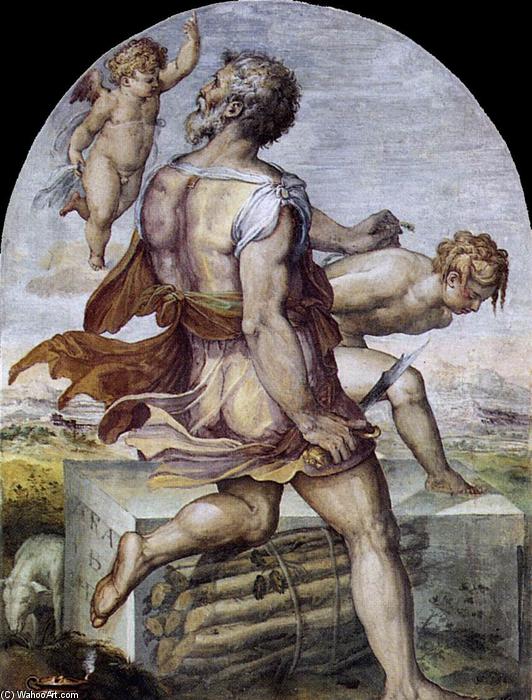 Wikioo.org – L'Enciclopedia delle Belle Arti - Pittura, Opere di Cristofano Gherardi - Abraham