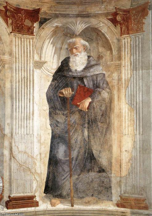 WikiOO.org - Encyclopedia of Fine Arts - Maleri, Artwork Domenico Ghirlandaio - St Antony