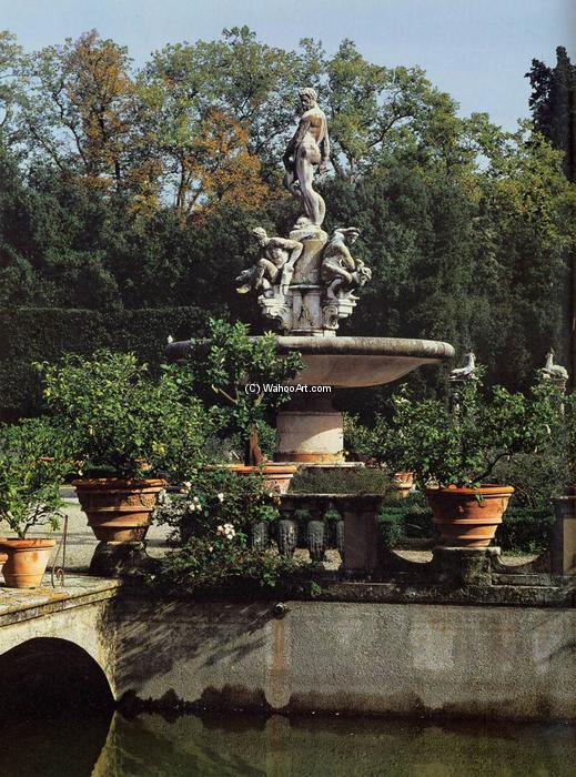 WikiOO.org - Encyclopedia of Fine Arts - Maalaus, taideteos Giambologna - The Fountain of Oceanus