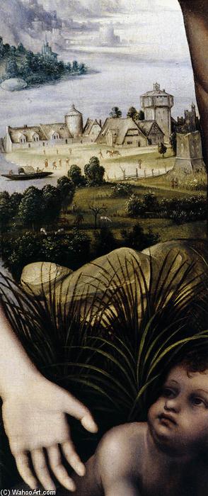Wikioo.org - The Encyclopedia of Fine Arts - Painting, Artwork by Giampietrino - Leda and her Children (detail)