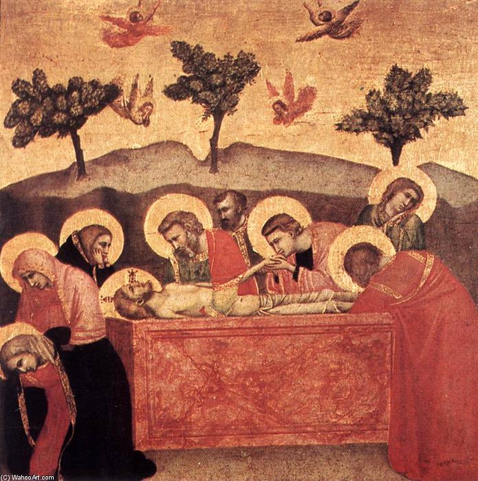 Wikioo.org - The Encyclopedia of Fine Arts - Painting, Artwork by Giotto Di Bondone - Entombment