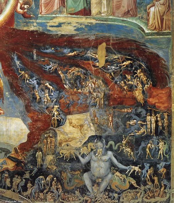 Wikioo.org - The Encyclopedia of Fine Arts - Painting, Artwork by Giotto Di Bondone - Last Judgment (detail) (27)
