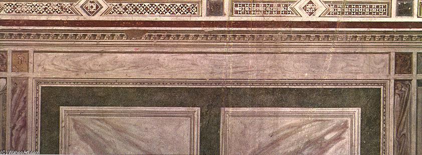 Wikioo.org – L'Enciclopedia delle Belle Arti - Pittura, Opere di Giotto Di Bondone - Painted venato marmo ( particolare )