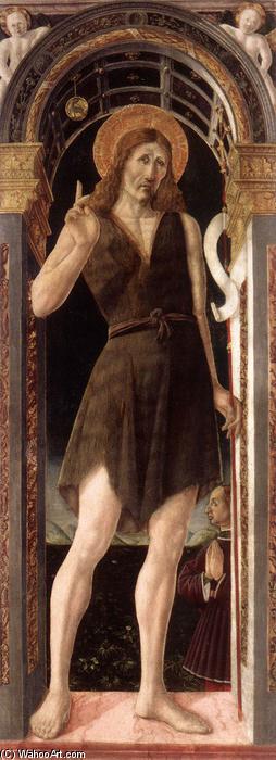 WikiOO.org - Енциклопедия за изящни изкуства - Живопис, Произведения на изкуството Giovanni Angelo D'antonio - St John the Baptist