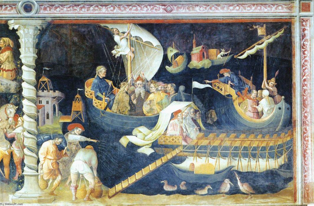 Wikioo.org – L'Enciclopedia delle Belle Arti - Pittura, Opere di Giovanni Da Modena - il ritorno of i magi
