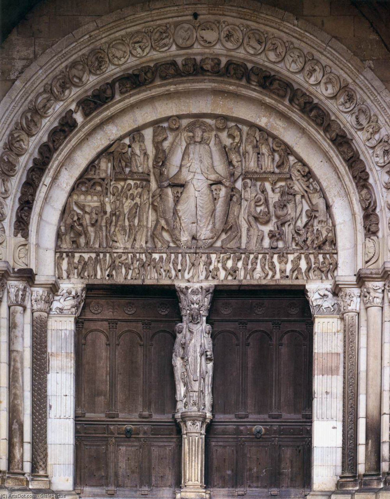 WikiOO.org - אנציקלופדיה לאמנויות יפות - ציור, יצירות אמנות Gislebertus - Main portal