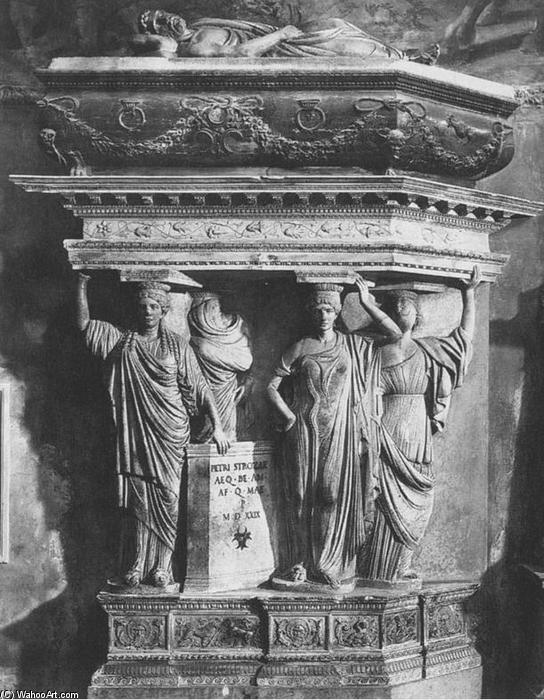 WikiOO.org - Encyclopedia of Fine Arts - Lukisan, Artwork Giulio Romano - Tomb of Pietro Strozzi
