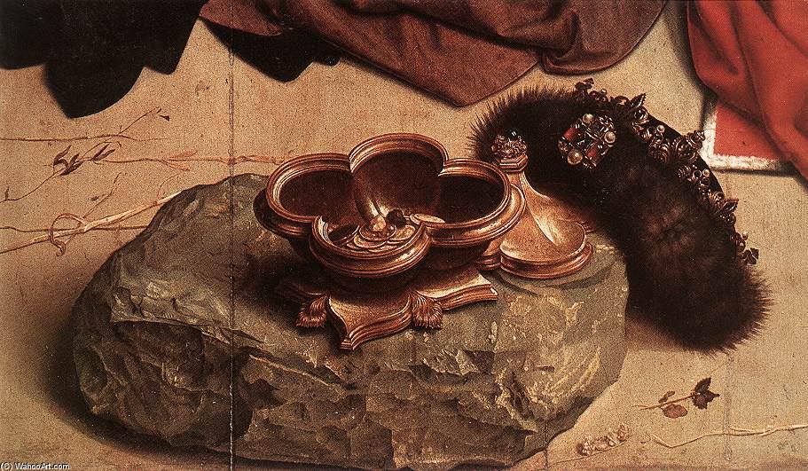 Wikioo.org – L'Encyclopédie des Beaux Arts - Peinture, Oeuvre de Hugo Van Der Goes - Monforte Retable (détail) (15)