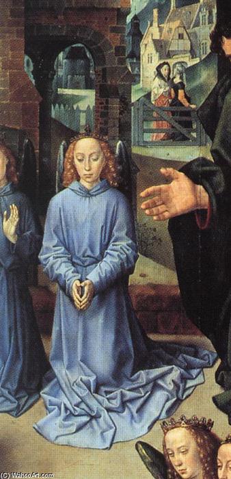 Wikioo.org - Bách khoa toàn thư về mỹ thuật - Vẽ tranh, Tác phẩm nghệ thuật Hugo Van Der Goes - The Adoration of the Shepherds (detail) (19)