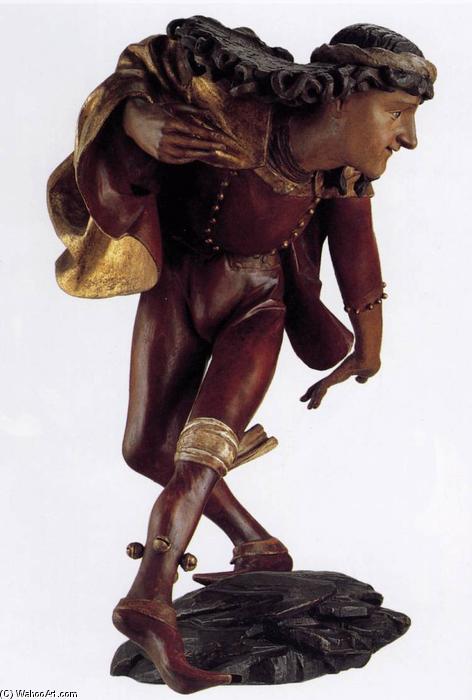WikiOO.org - Encyclopedia of Fine Arts - Maleri, Artwork Erasmus Grasser - Morris Dancer (Bridegroom)