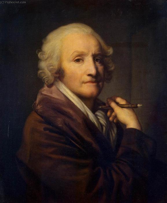 Wikioo.org - The Encyclopedia of Fine Arts - Painting, Artwork by Jean-Baptiste Greuze - Self-Portrait
