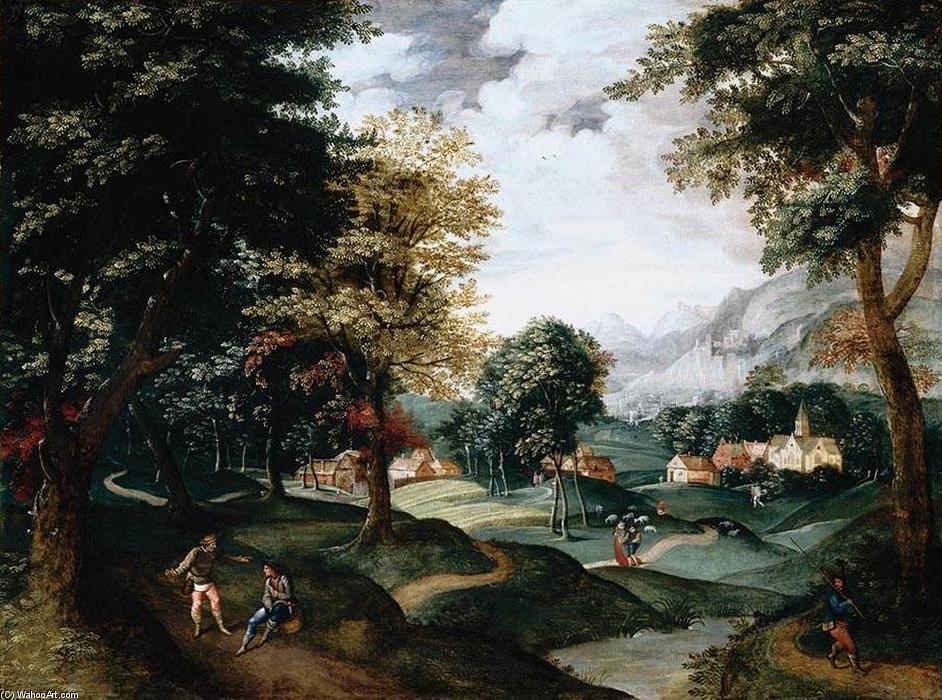 WikiOO.org - Енциклопедия за изящни изкуства - Живопис, Произведения на изкуството Jacob Grimmer - Landscape