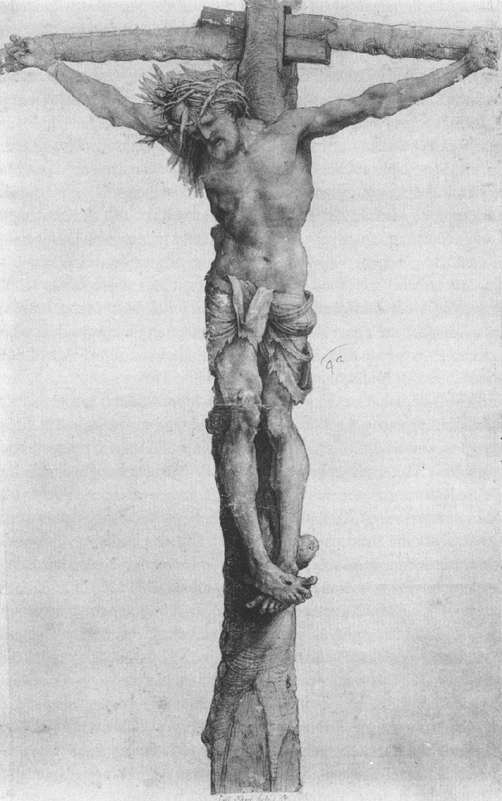 WikiOO.org - 백과 사전 - 회화, 삽화 Matthias Grünewald - Crucifixion