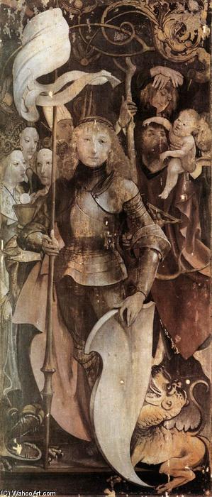 Wikioo.org - The Encyclopedia of Fine Arts - Painting, Artwork by Matthias Grünewald - Fourteen Saints Altarpiece (detail)