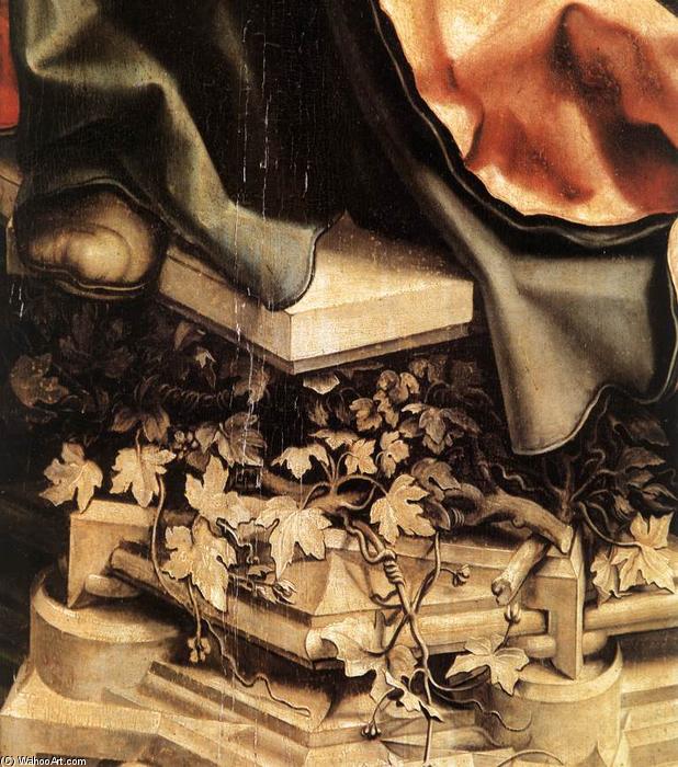 Wikioo.org - The Encyclopedia of Fine Arts - Painting, Artwork by Matthias Grünewald - St Anthony (detail)