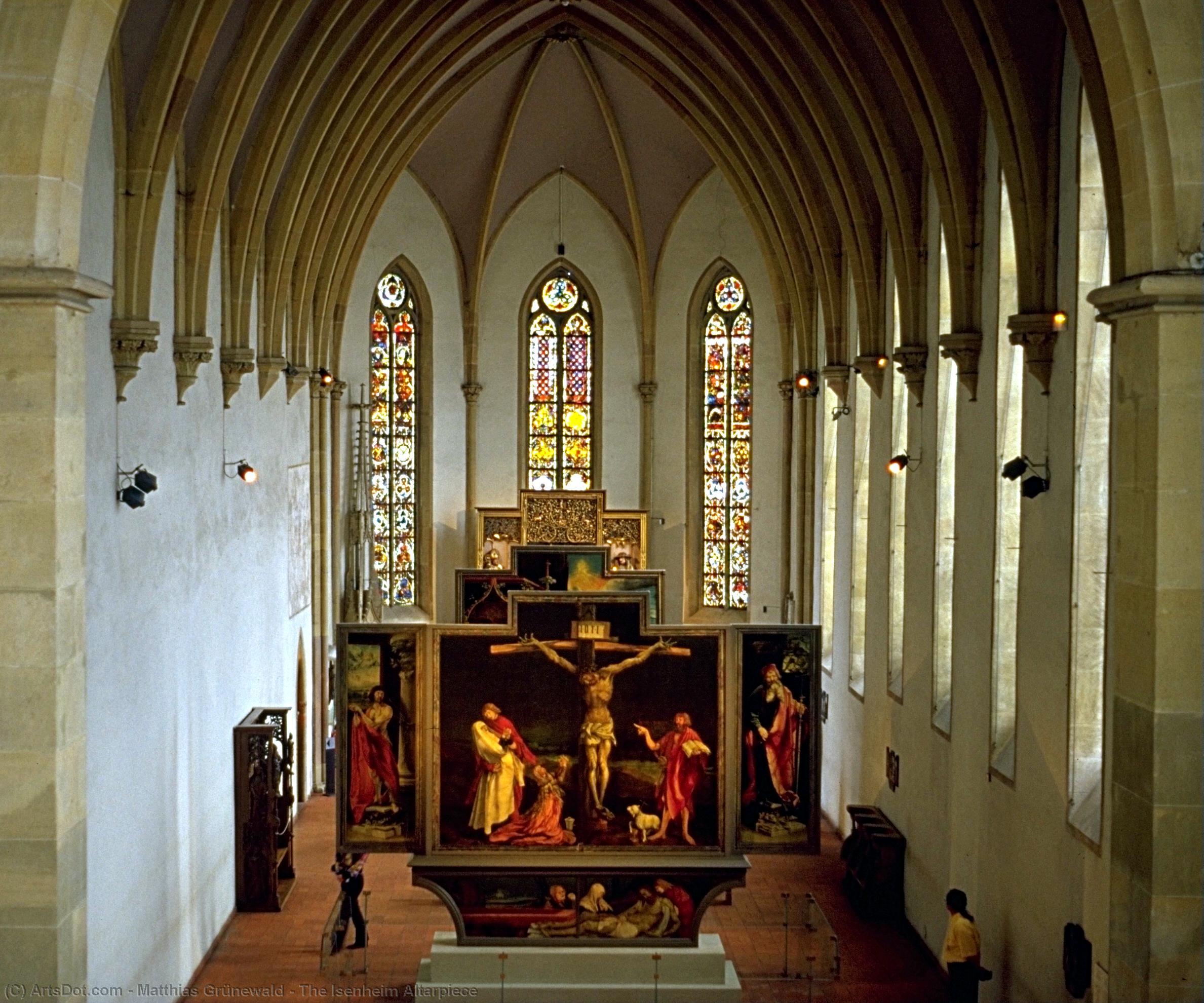 Wikioo.org – L'Enciclopedia delle Belle Arti - Pittura, Opere di Matthias Grünewald - la pala d'altare di isenheim