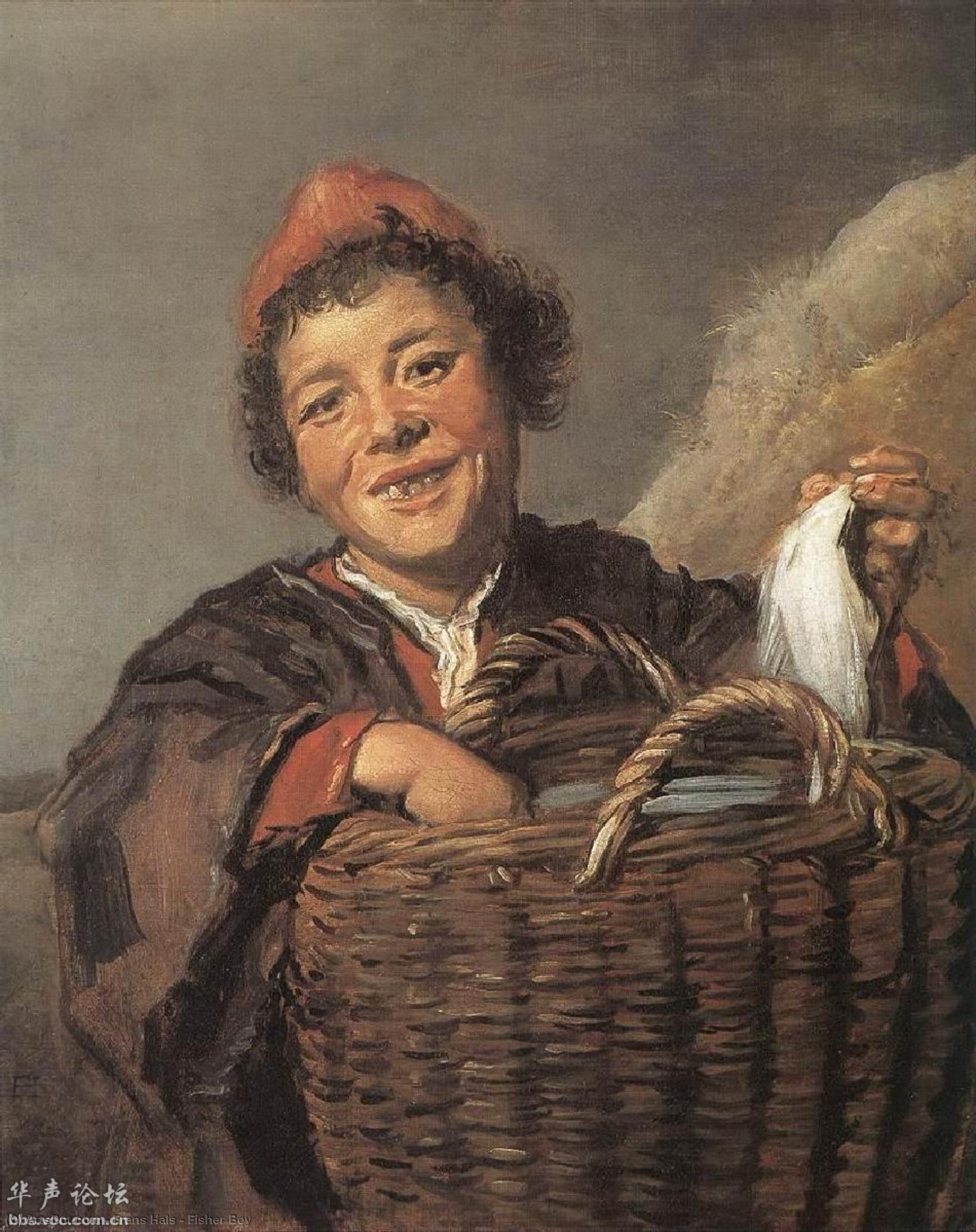 WikiOO.org - Enciklopedija dailės - Tapyba, meno kuriniai Frans Hals - Fisher Boy