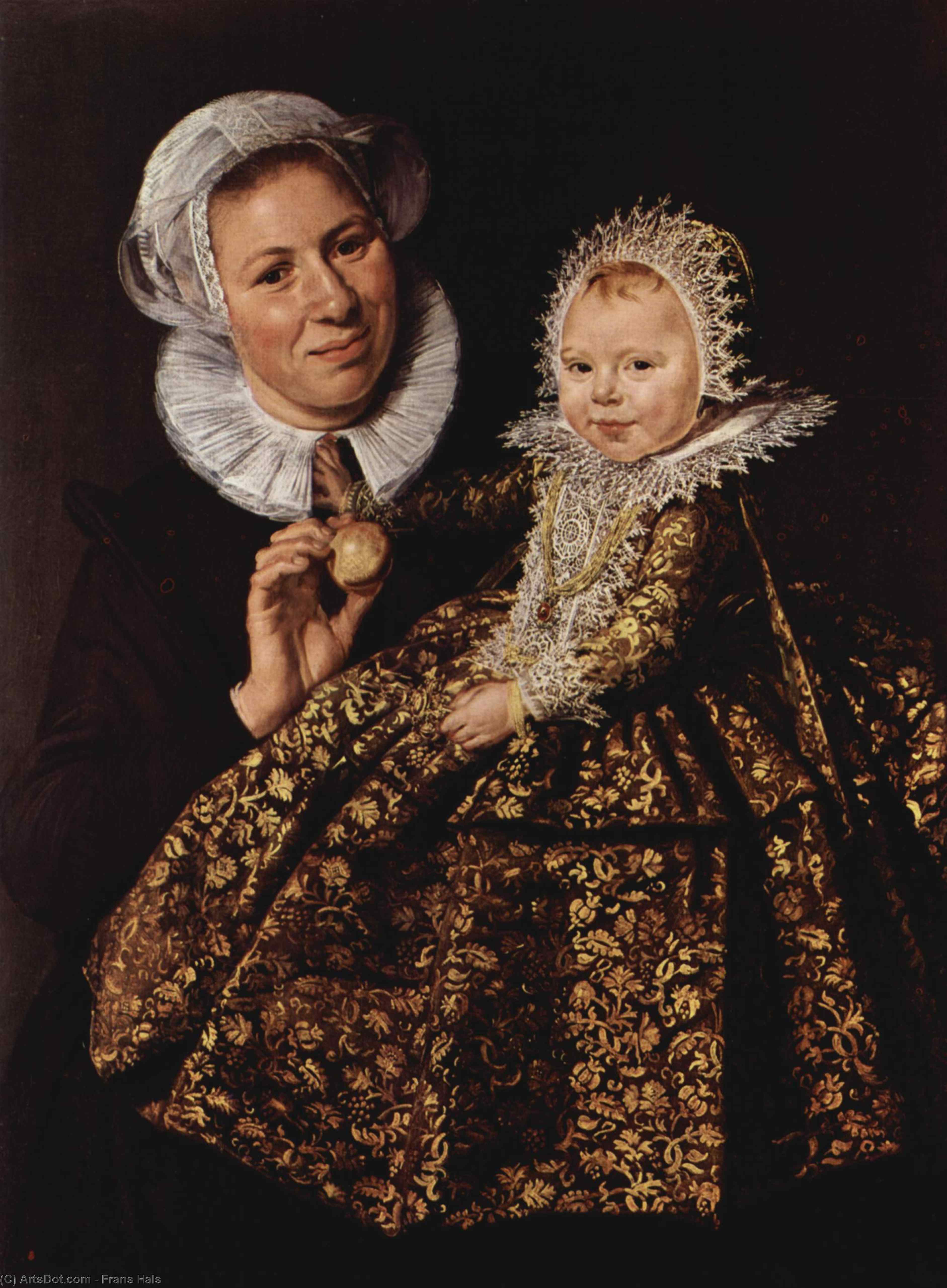 WikiOO.org - Енциклопедия за изящни изкуства - Живопис, Произведения на изкуството Frans Hals - Group of Children